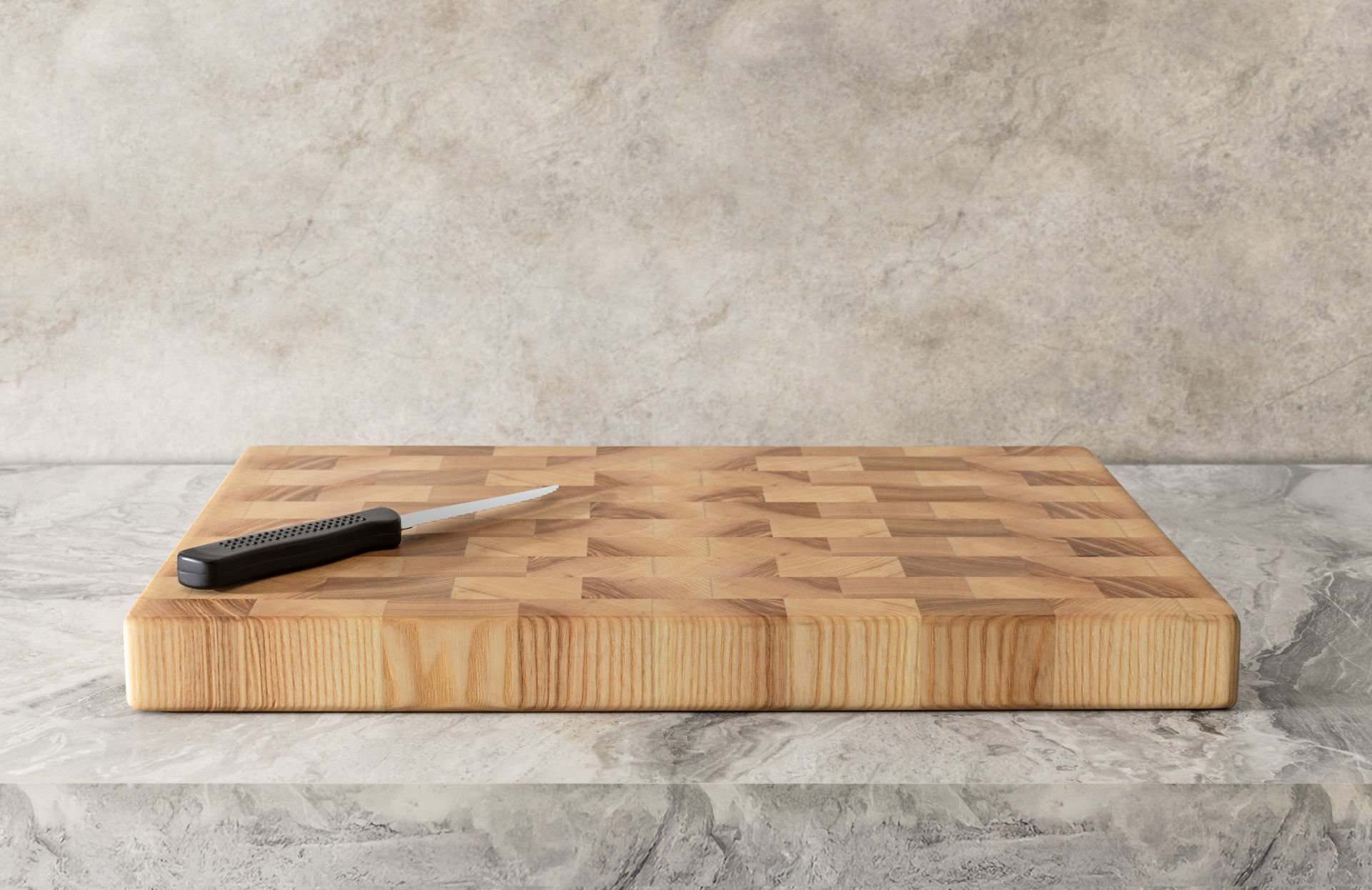 Endgrain Dişbudak ve Servis Tahtası – El Yapımı  | Üstün Dayanıklılık ve Zarafet